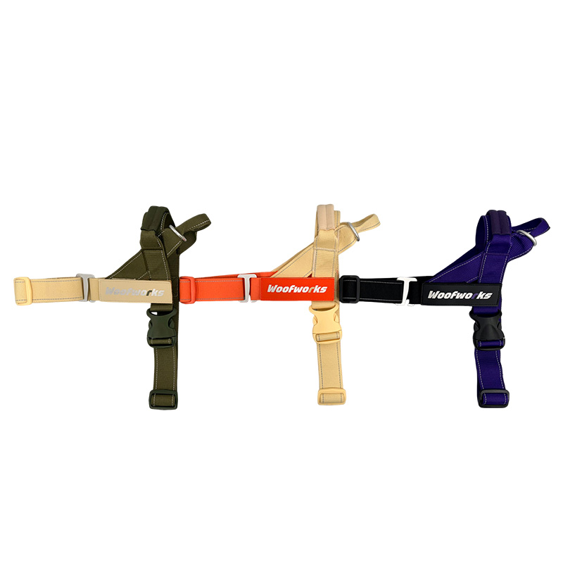 Tri couleur tissé ceinture poitrine et dos