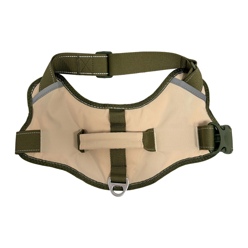 Tri couleur boucle style selle poitrine et dos