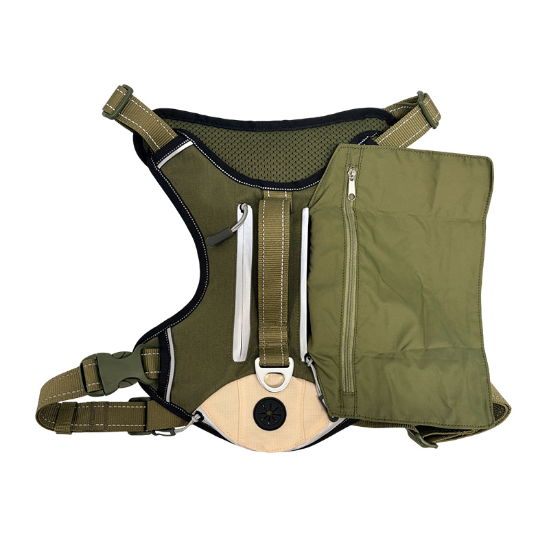 Poitrine et dos vert militaire 830