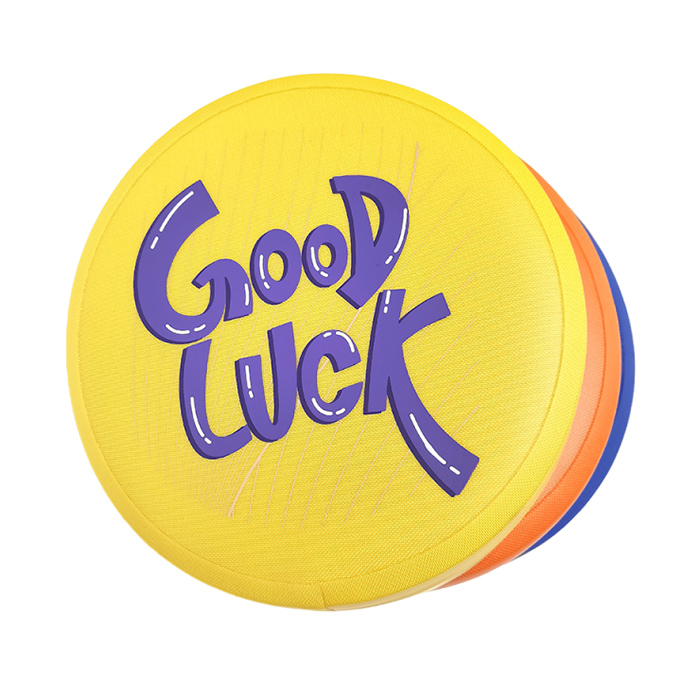 840D Nylon Double sided TPU Dog Frisbee