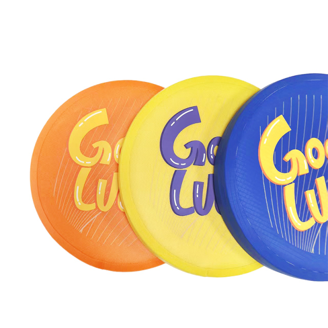 840D Nylon Double sided TPU Dog Frisbee