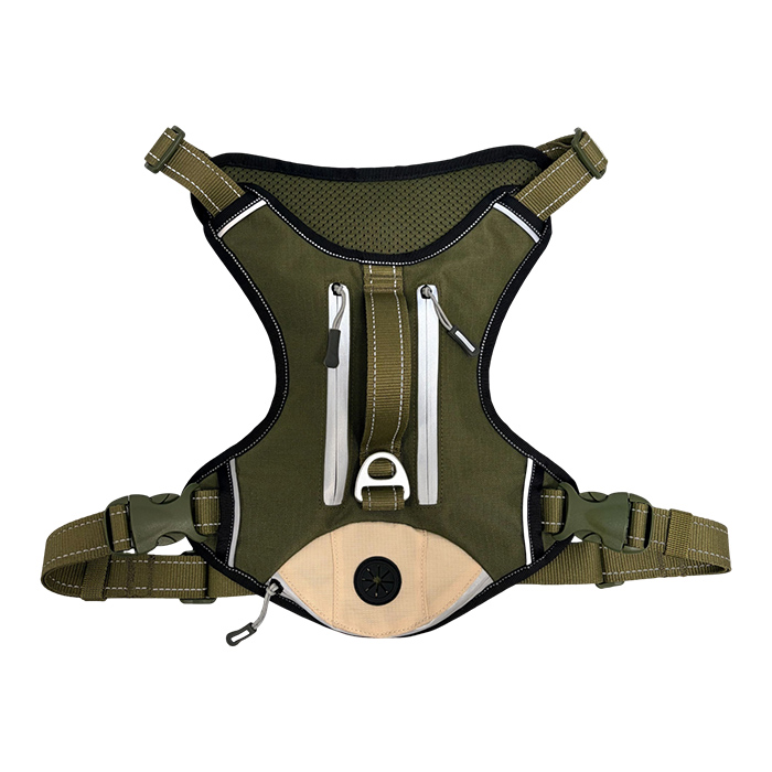 Military green chest and back 830