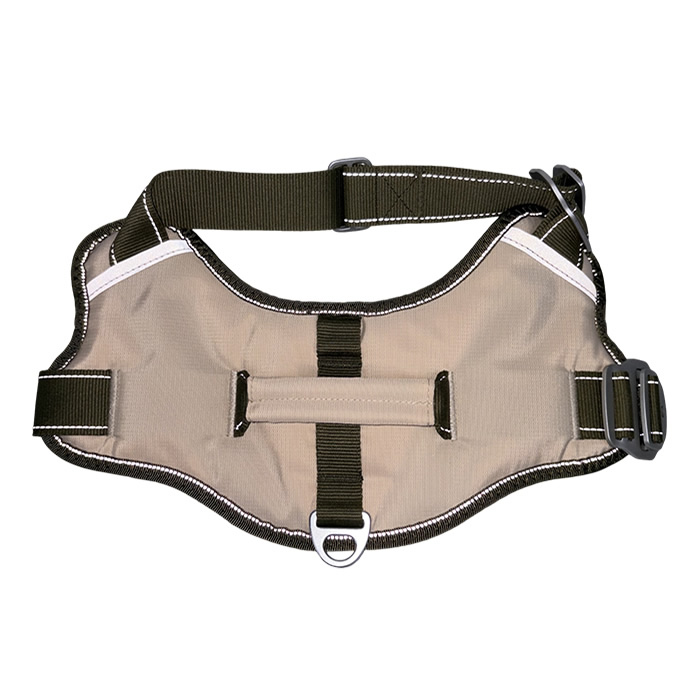 Two tone aluminum alloy saddle chest back