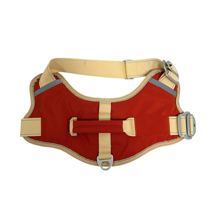 Two tone aluminum alloy saddle chest back