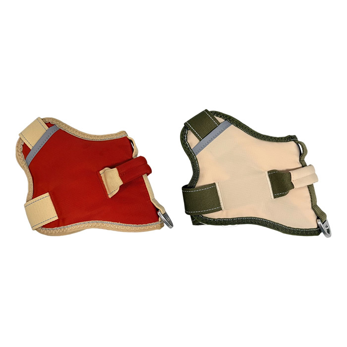 Two tone aluminum alloy saddle chest back