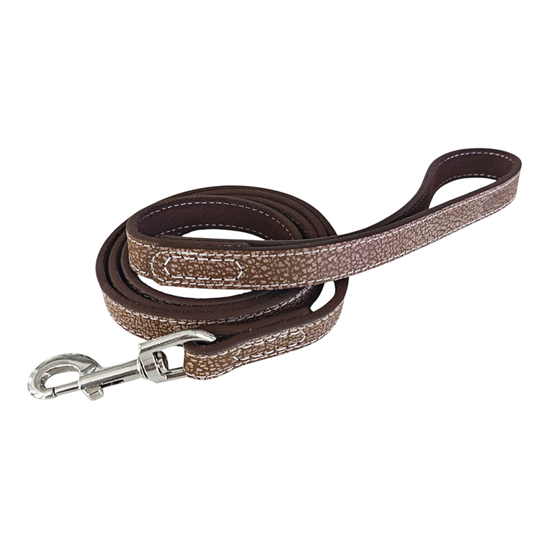 Imitation bark cowhide traction rope