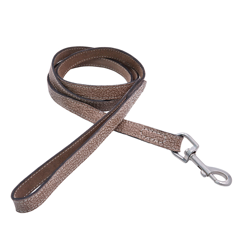 Imitation bark cowhide traction rope