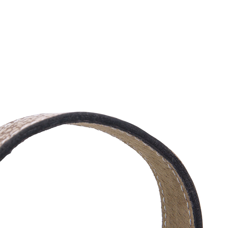 Imitation bark cowhide traction rope