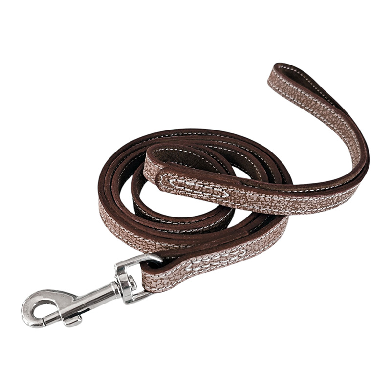 Imitation bark cowhide traction rope