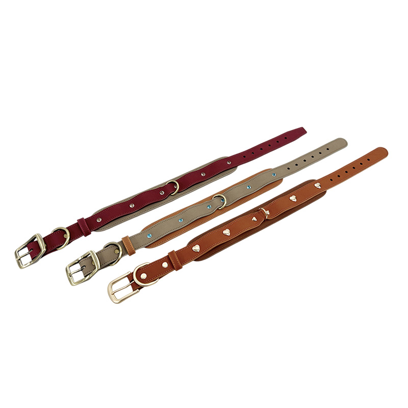 Imitation leather nail drill collar