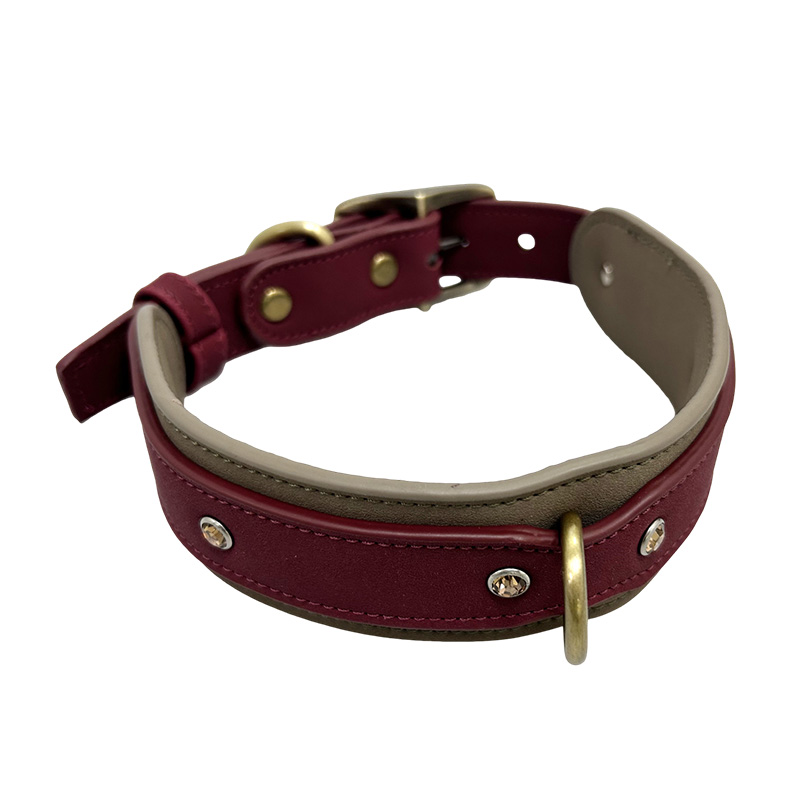 Imitation leather nail drill collar