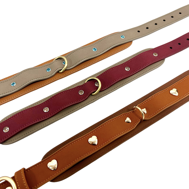 Imitation leather nail drill collar