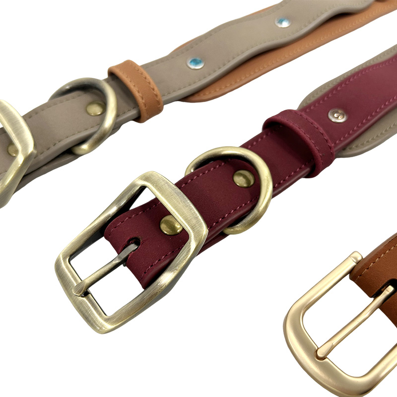 Imitation leather nail drill collar