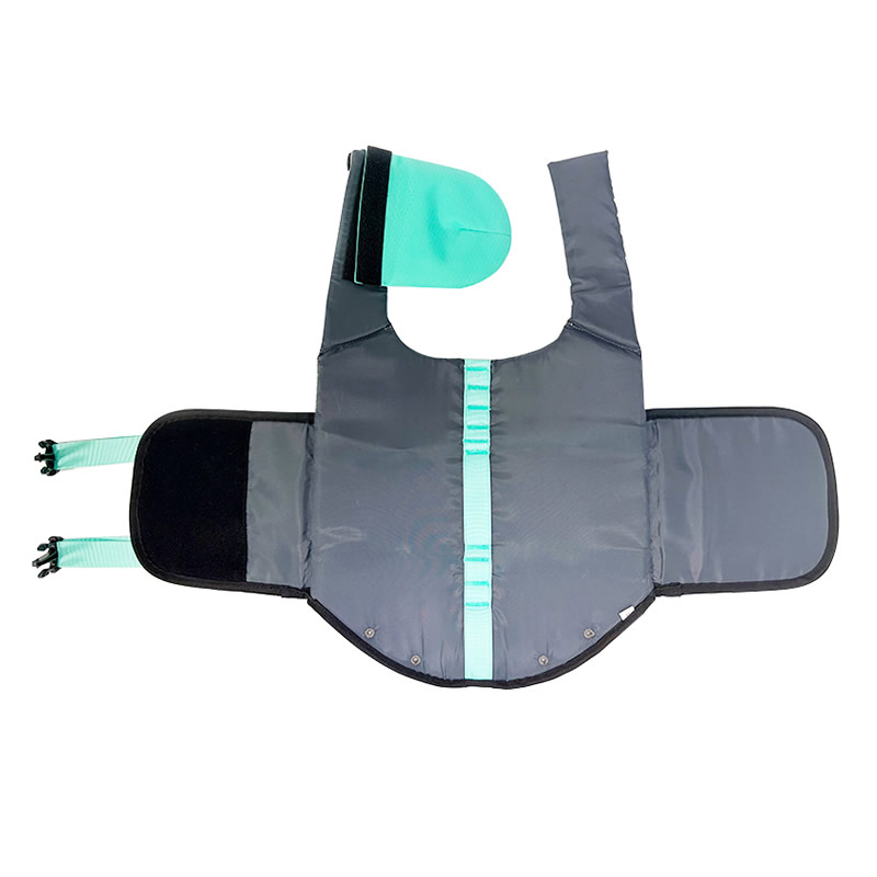 Football grid lining 8mm high elasticity EVA green life jacket