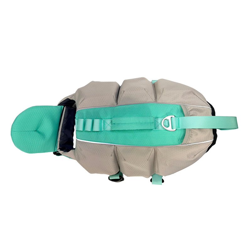 Football grid lining 8mm high elasticity EVA green life jacket