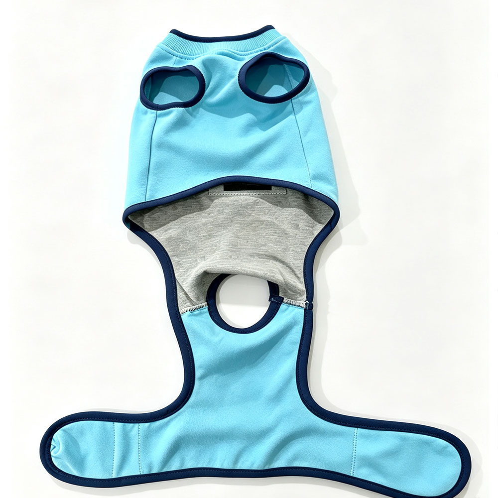 OEM+ODM Dog care suit highly elastic, breathable, anti-scratching. Suitable for post-surgery recovery, neutering and weaning