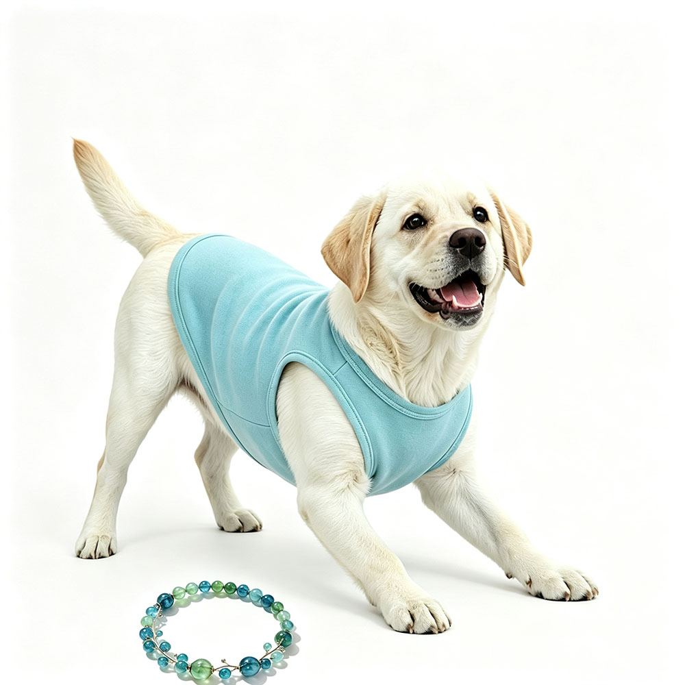 Customizable pet dog and cat t-shirts for summer clothing. Dog and cat apparel made of cotton.
