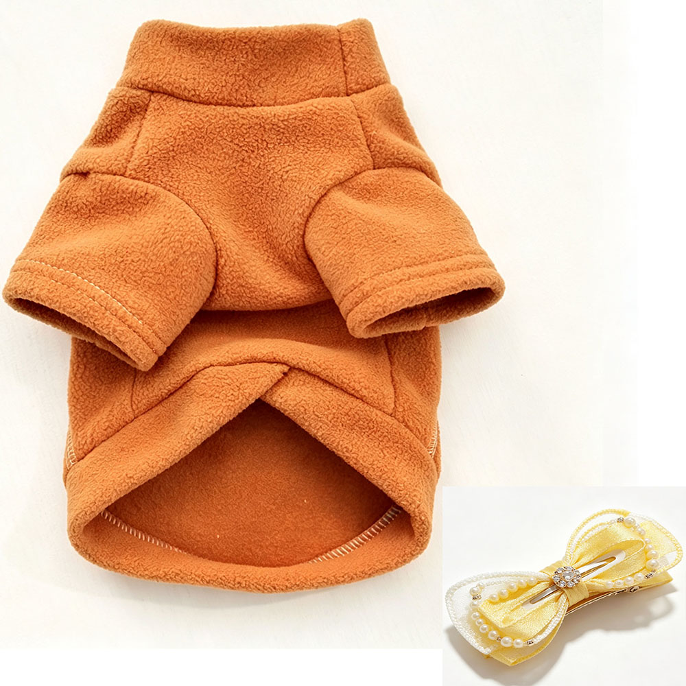 Pet dog and cat clothing - Long-sleeved base layer shirts suitable for wearing under outerwear, also for traction.