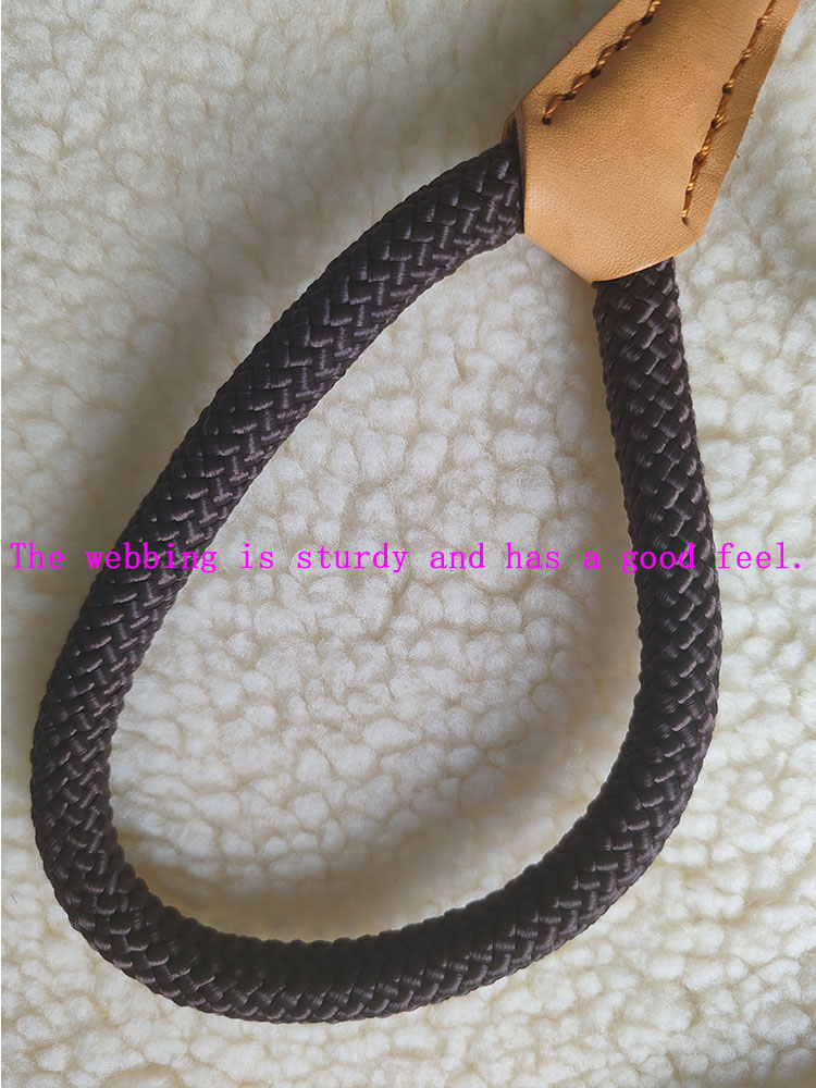 OEM+ODM Pet leash, high-quality nylon woven rope, suitable for small, medium and large-sized pets