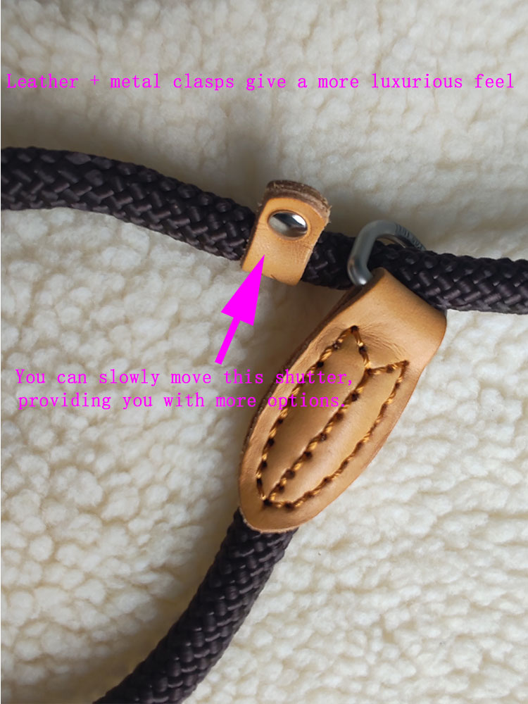 OEM+ODM Pet leash, high-quality nylon woven rope, suitable for small, medium and large-sized pets